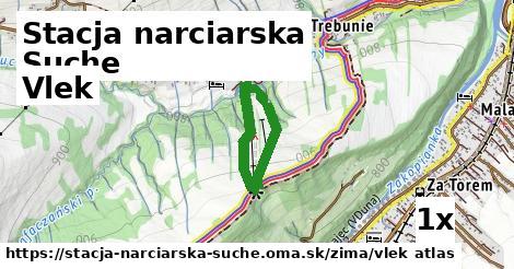 Vlek, Stacja narciarska Suche