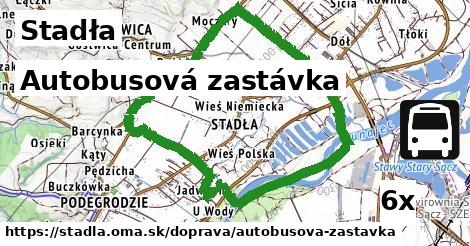 Autobusová zastávka, Stadła