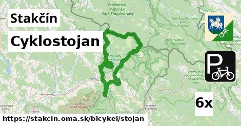 Cyklostojan, Stakčín