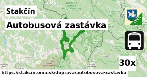 Autobusová zastávka, Stakčín