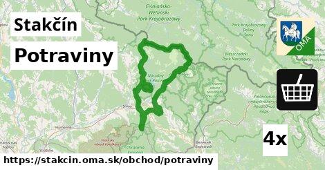 potraviny v Stakčín