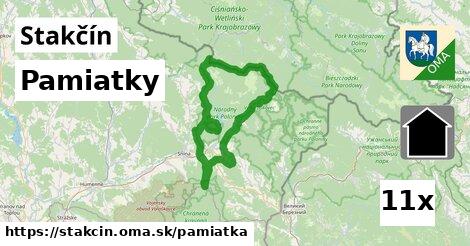 pamiatky v Stakčín