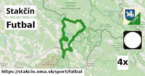 Futbal, Stakčín