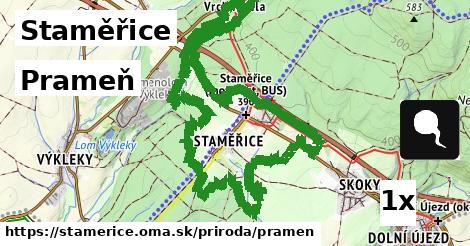 Prameň, Staměřice