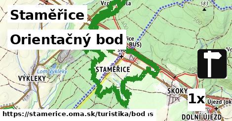 Orientačný bod, Staměřice