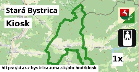 kiosk v Stará Bystrica