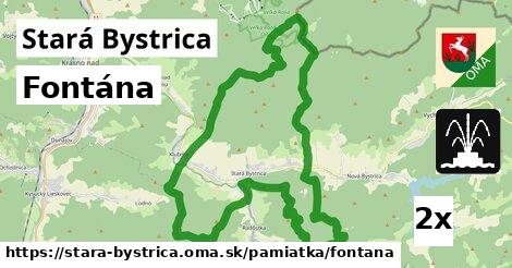 Fontána, Stará Bystrica