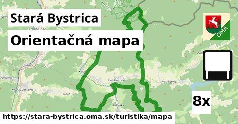 Orientačná mapa, Stará Bystrica