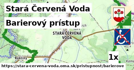 Barierový prístup, Stará Červená Voda