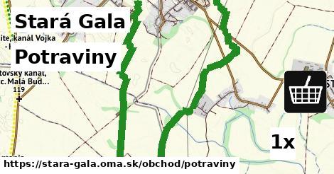 potraviny v Stará Gala