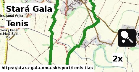 tenis v Stará Gala