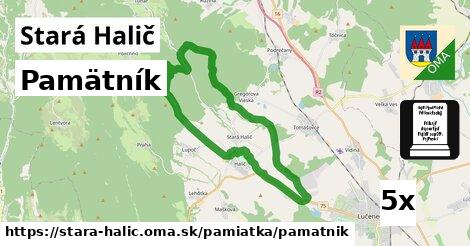 Pamätník, Stará Halič