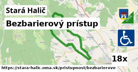 Bezbarierový prístup, Stará Halič