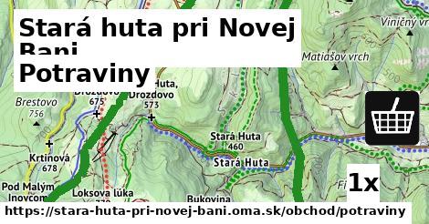 potraviny v Stará huta pri Novej Bani