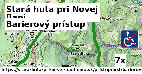 Barierový prístup, Stará huta pri Novej Bani