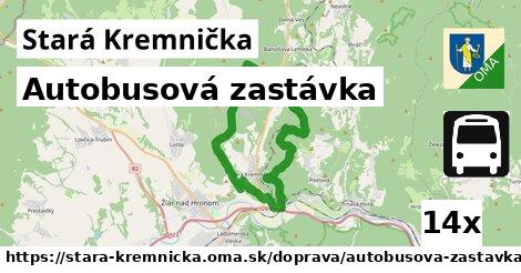 Autobusová zastávka, Stará Kremnička