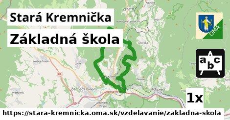 Základná škola, Stará Kremnička