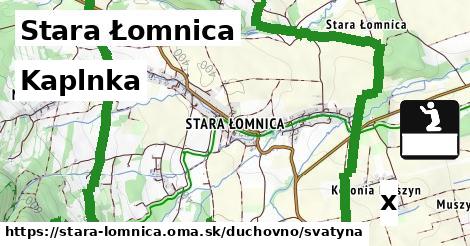 Kaplnka, Stara Łomnica