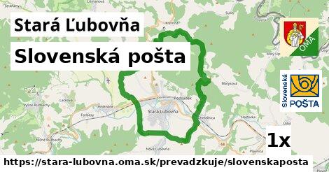 Slovenská pošta, Stará Ľubovňa