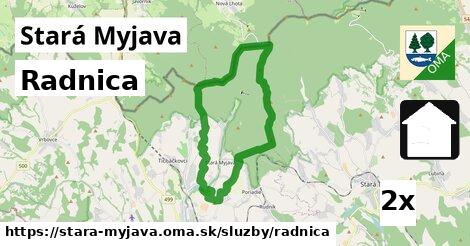 Radnica, Stará Myjava