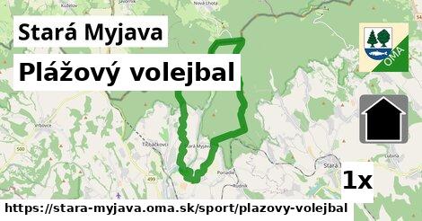 Plážový volejbal, Stará Myjava