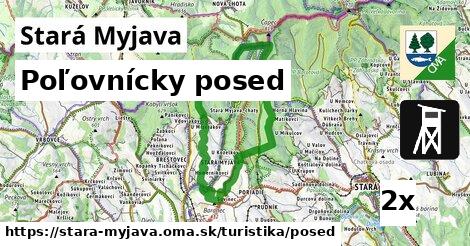 Poľovnícky posed, Stará Myjava