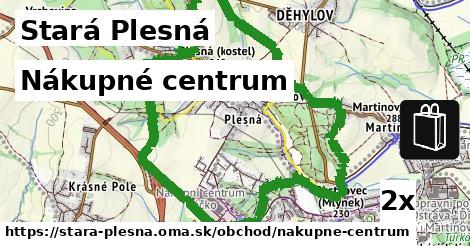 nákupné centrum v Stará Plesná