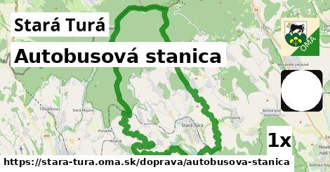 Autobusová stanica, Stará Turá