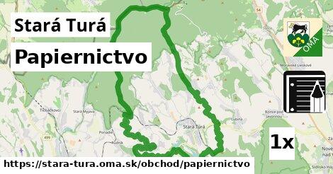 Papiernictvo, Stará Turá