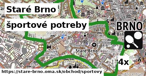 športové potreby, Staré Brno