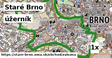 úžerník v Staré Brno