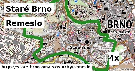 Remeslo, Staré Brno