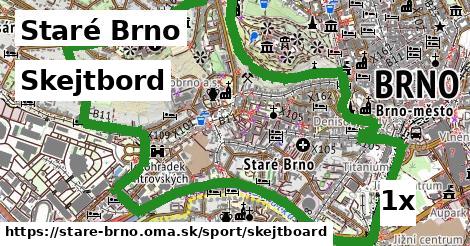 skejtbord v Staré Brno