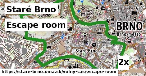 escape room v Staré Brno