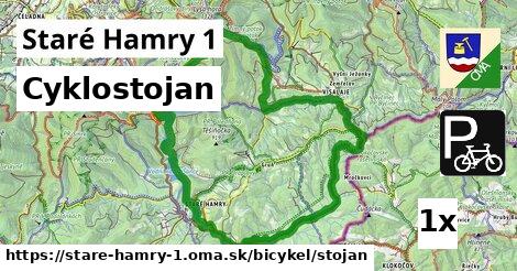 cyklostojan v Staré Hamry 1