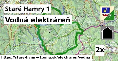 vodná elektráreň v Staré Hamry 1