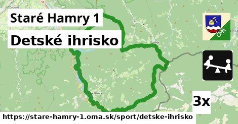 Detské ihrisko, Staré Hamry 1