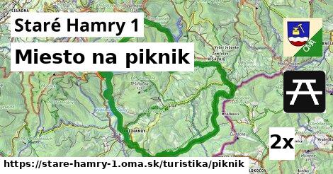 Miesto na piknik, Staré Hamry 1