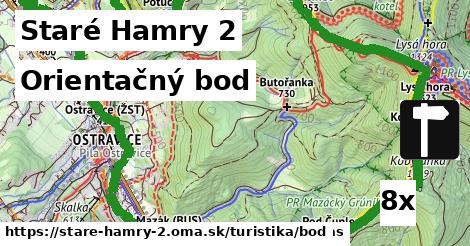 Orientačný bod, Staré Hamry 2