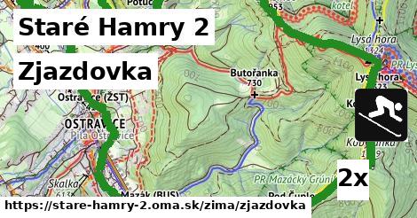 zjazdovka v Staré Hamry 2