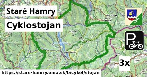 Cyklostojan, Staré Hamry