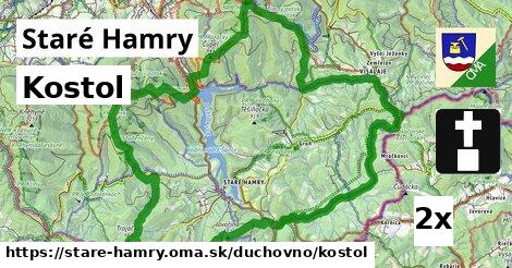 Kostol, Staré Hamry