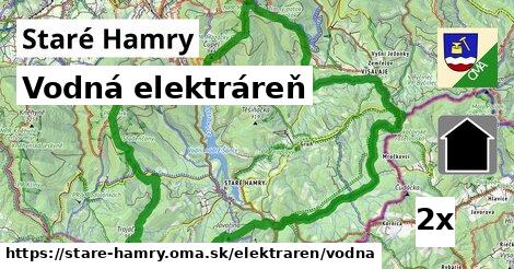 vodná elektráreň v Staré Hamry