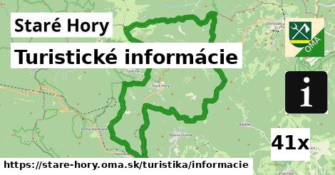 Turistické informácie, Staré Hory