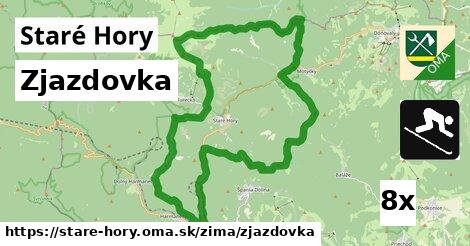 Zjazdovka, Staré Hory