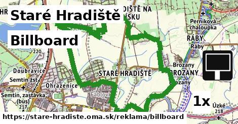 Billboard, Staré Hradiště