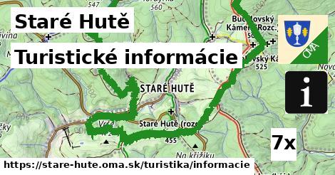 turistické informácie v Staré Hutě