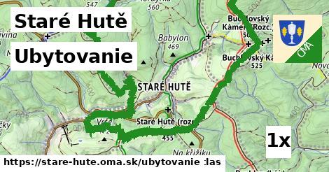 ubytovanie v Staré Hutě
