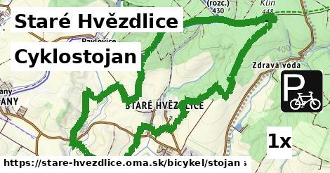 Cyklostojan, Staré Hvězdlice