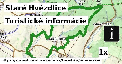 turistické informácie v Staré Hvězdlice